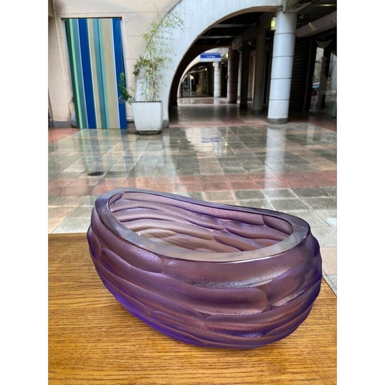 Image 1 of Vide poche vintage en verre de Murano par Formia, 1980