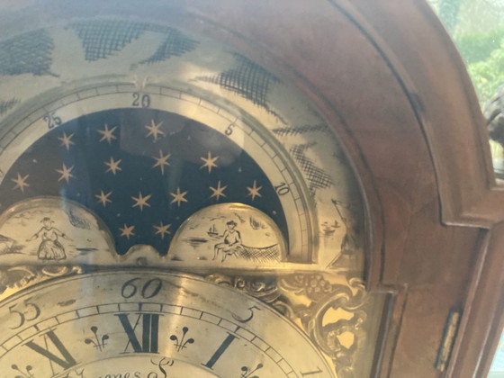 Image 1 of Horloge de table anglaise ancienne