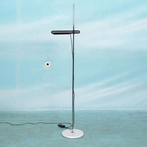 Lampadaire minimaliste Baltensweiler, lampadaire midmod 70s