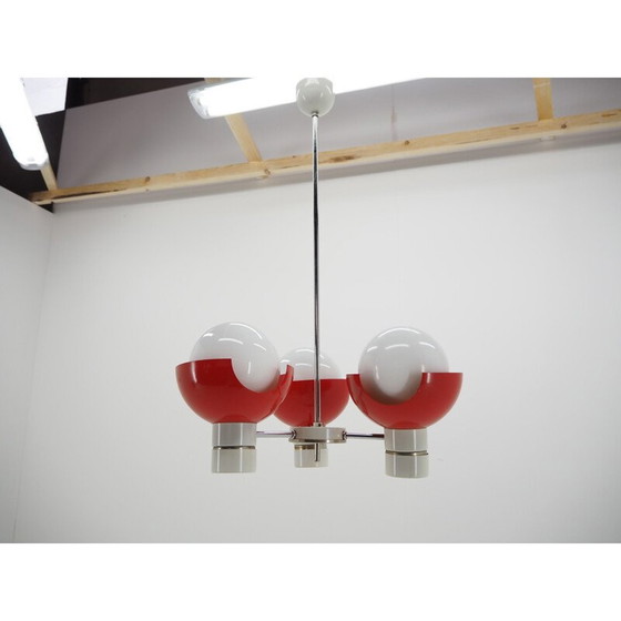 Image 1 of Lustre du milieu du siècle conçu par Josef Hurka pour Napako, années 1970 type 81339