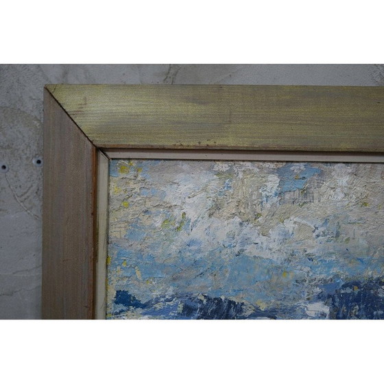 Image 1 of Peinture ancienne d'Erik Ström, Suède 1970