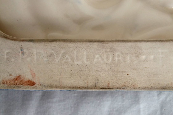 Image 1 of Plaque Céramique Fanny Vallauris Années 50