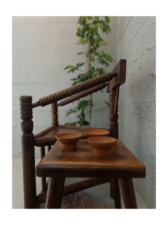 Image 1 of Chaise en bois de chêne suédois Arts&Crafts 1920/30'S