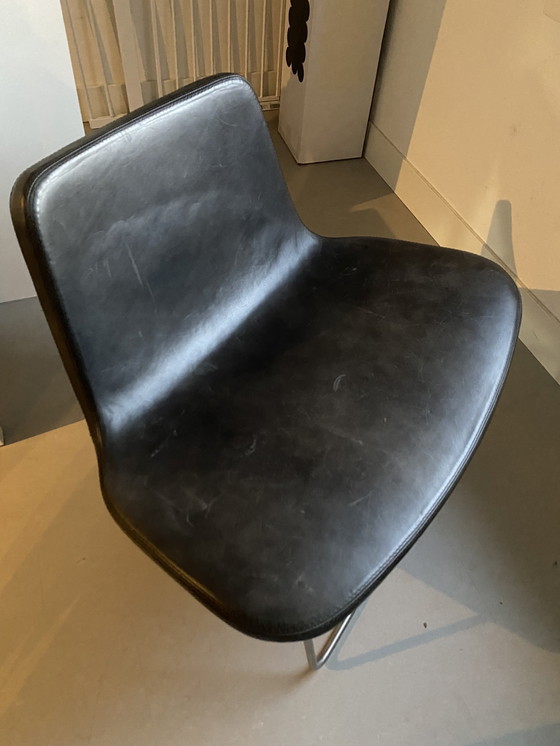 Image 1 of Chaise longue Ray en cuir Hay