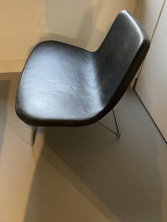 Image 1 of Chaise longue Ray en cuir Hay