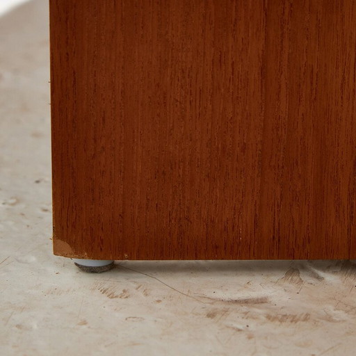 Commode vintage en teck à 6 tiroirs, Danemark 1970