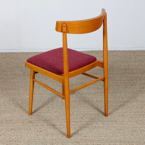 Image 1 of Ensemble de 4 chaises tchèques vintage par Ton, 1970