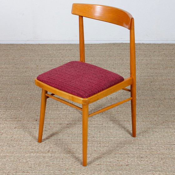 Image 1 of Ensemble de 4 chaises tchèques vintage par Ton, 1970