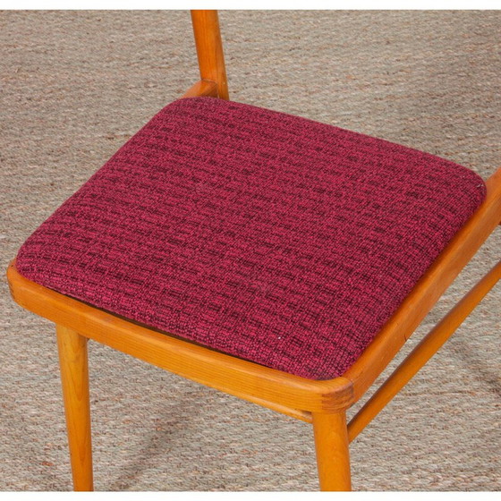 Image 1 of Ensemble de 4 chaises tchèques vintage par Ton, 1970