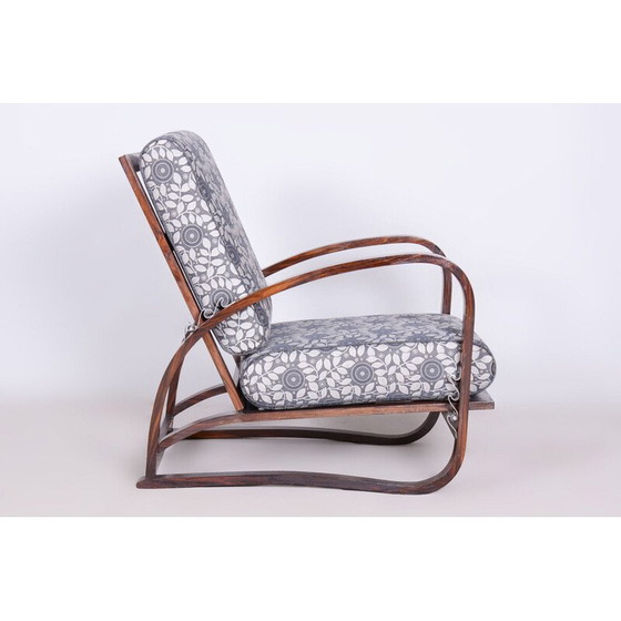 Image 1 of Fauteuil inclinable Vintage Art Deco par Jindřich Halabala pour Up Závody, Tchécoslovaquie 1920