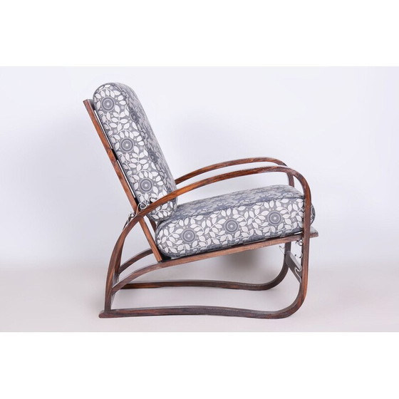 Image 1 of Fauteuil inclinable Vintage Art Deco par Jindřich Halabala pour Up Závody, Tchécoslovaquie 1920