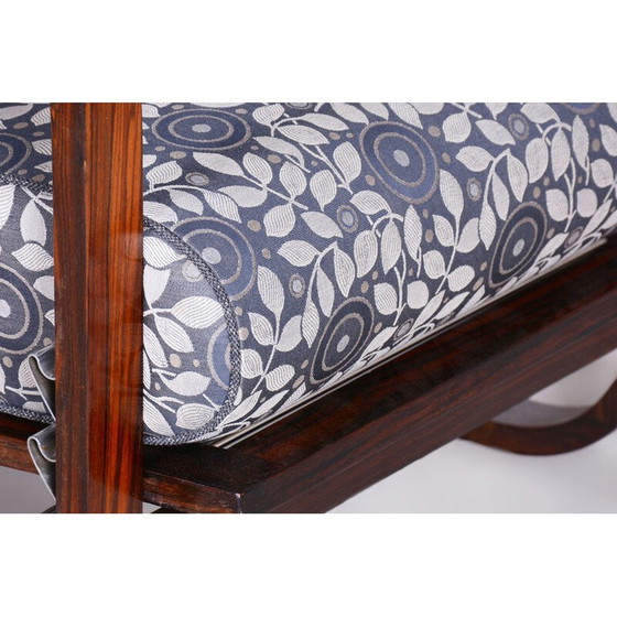Image 1 of Fauteuil inclinable Vintage Art Deco par Jindřich Halabala pour Up Závody, Tchécoslovaquie 1920