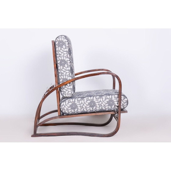 Image 1 of Fauteuil inclinable Vintage Art Deco par Jindřich Halabala pour Up Závody, Tchécoslovaquie 1920