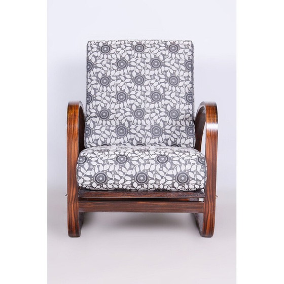 Image 1 of Fauteuil inclinable Vintage Art Deco par Jindřich Halabala pour Up Závody, Tchécoslovaquie 1920