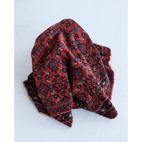 Image 1 of Tapis persan vintage en laine tissée à la main, 1960