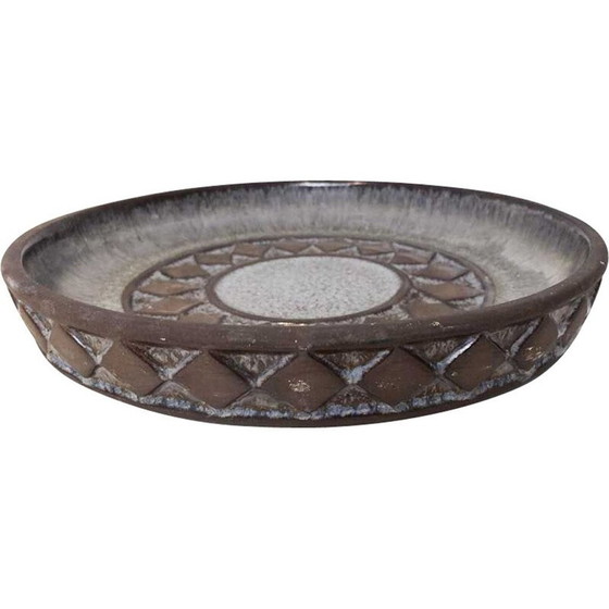 Image 1 of Plat scandinave en céramique vintage, 1960