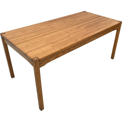 Table vintage en pin "Hongisto" par Ilmari Tapiovaara, 1960s