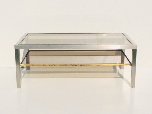 Table basse vintage * Hollywood Regency * Table basse 70S