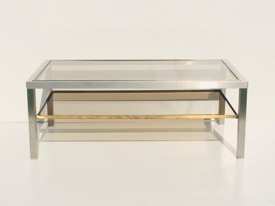 Image 1 of Table basse vintage * Hollywood Regency * Table basse 70S