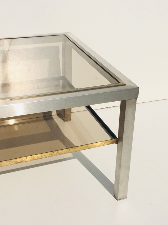 Image 1 of Table basse vintage * Hollywood Regency * Table basse 70S
