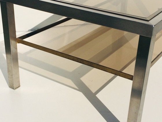 Image 1 of Table basse vintage * Hollywood Regency * Table basse 70S