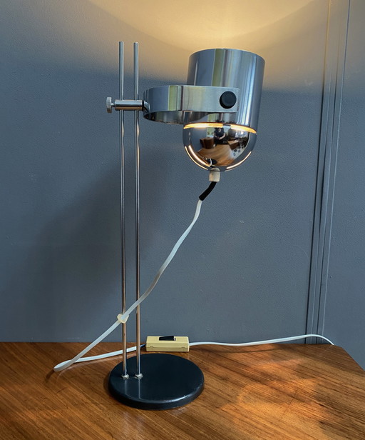 Lampe de table chromée Stanislav Indra 1960S