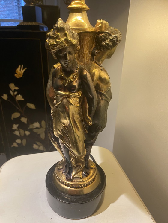 Image 1 of Lampe de table vintage Deknudt 1970