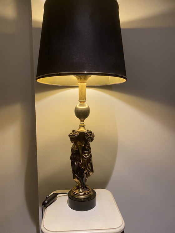 Image 1 of Lampe de table vintage Deknudt 1970