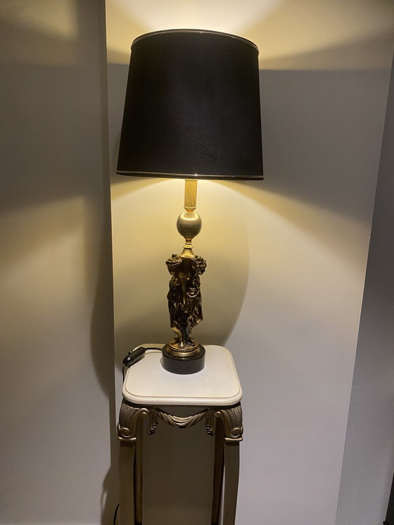 Image 1 of Lampe de table vintage Deknudt 1970