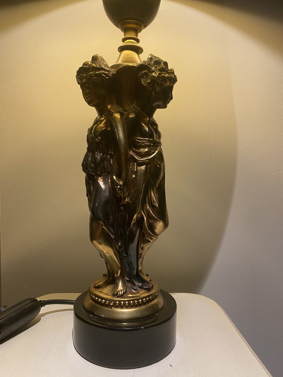 Image 1 of Lampe de table vintage Deknudt 1970