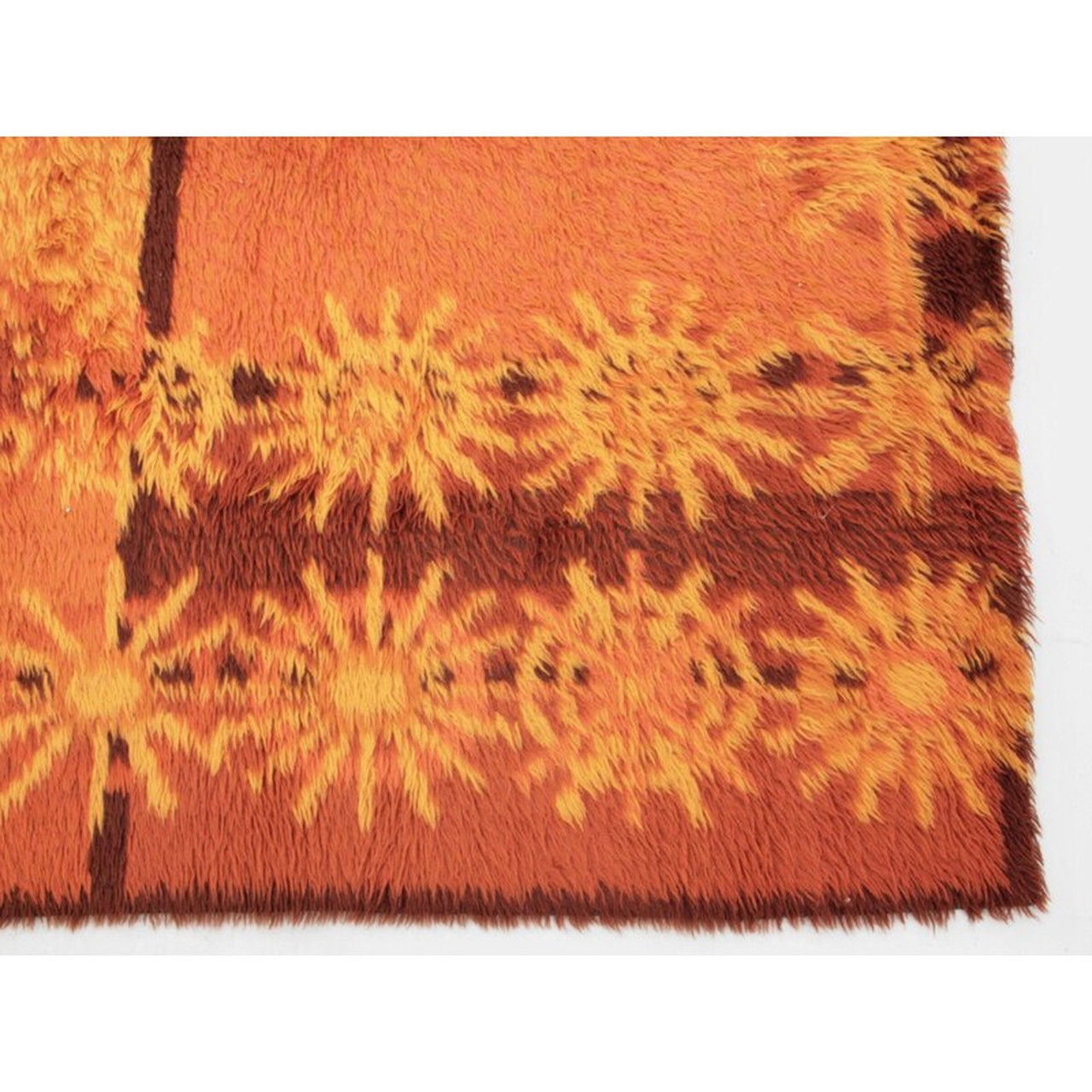 Tapisserie Vintage Suédoise Lin Et Laine - Style Traditionnel Nordique MCM