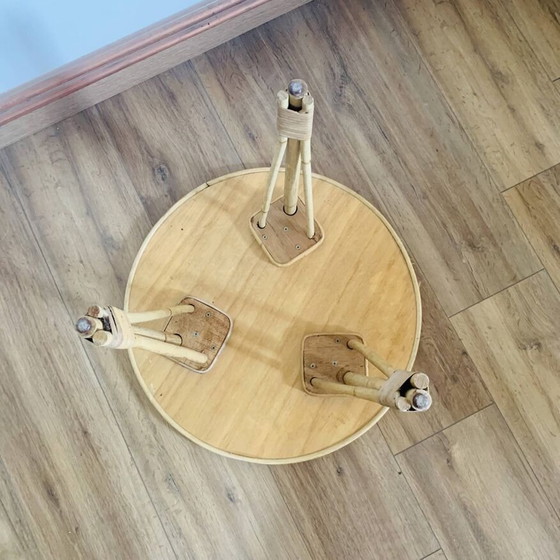 Image 1 of Table Basse Tripode Vintage Des Années 60