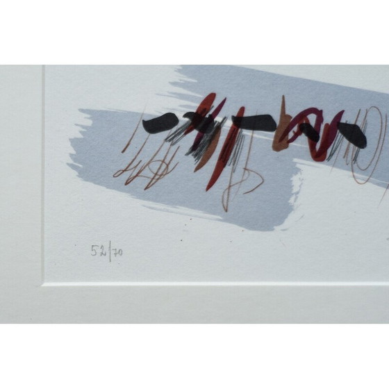 Image 1 of Lithographie vintage de Lars Sjögren, Suède 1970