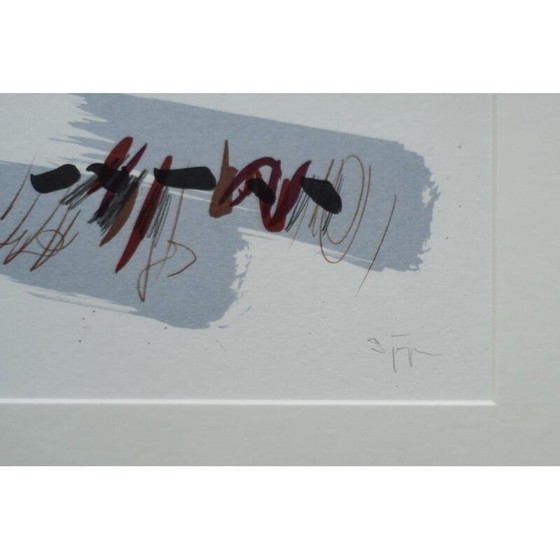 Image 1 of Lithographie vintage de Lars Sjögren, Suède 1970