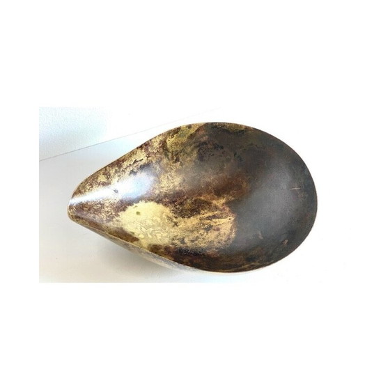 Image 1 of Coupe à fruits vintage en laiton