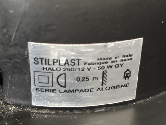 Image 1 of Lampadaire vintage Stilplast Lampada Alogene 1980 Made in Italy