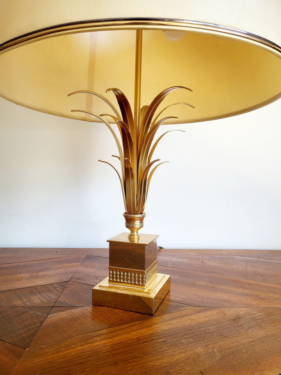 Image 1 of Lampe de table ananas, style régence hollywoodienne, supposément Boulanger, années 1970