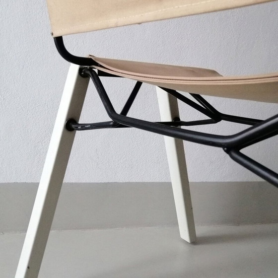 Image 1 of Ensemble de 4 chaises de salle à manger vintage, italien, années 1970