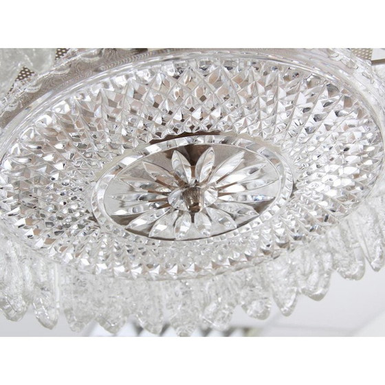 Image 1 of Suspension vintage en verre fumé par Carl Fagerlund pour Orrefors, 1960