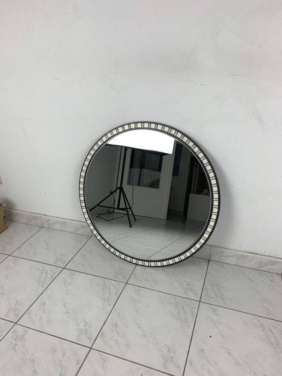 Image 1 of Vintage 80s Xl Knitter Duro Mirror