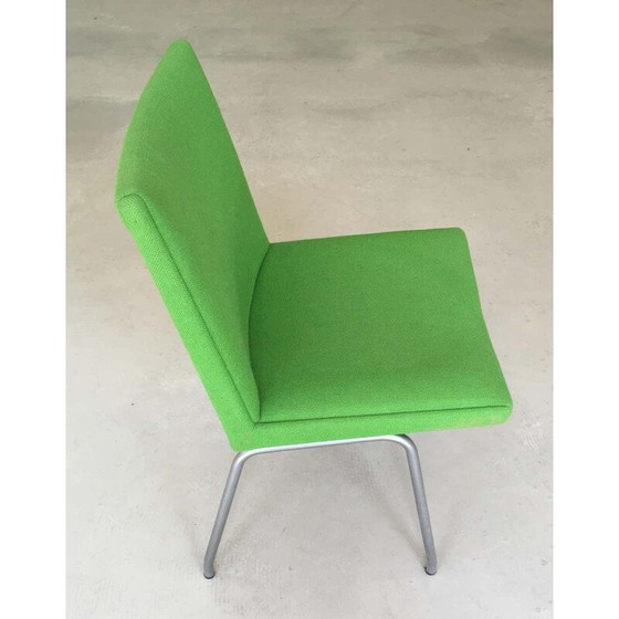 Image 1 of Chaise vintage en tissu de l'aéroport J. Wegner, Danemark 1960