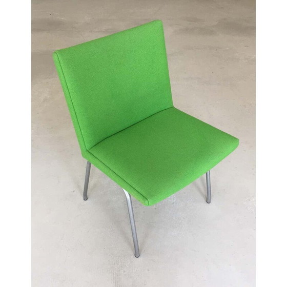 Image 1 of Chaise vintage en tissu de l'aéroport J. Wegner, Danemark 1960