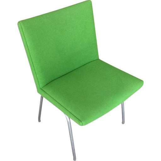 Chaise vintage en tissu de l'aéroport J. Wegner, Danemark 1960