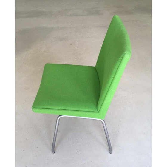 Image 1 of Chaise vintage en tissu de l'aéroport J. Wegner, Danemark 1960