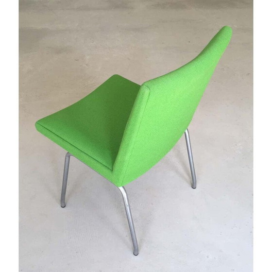 Image 1 of Chaise vintage en tissu de l'aéroport J. Wegner, Danemark 1960