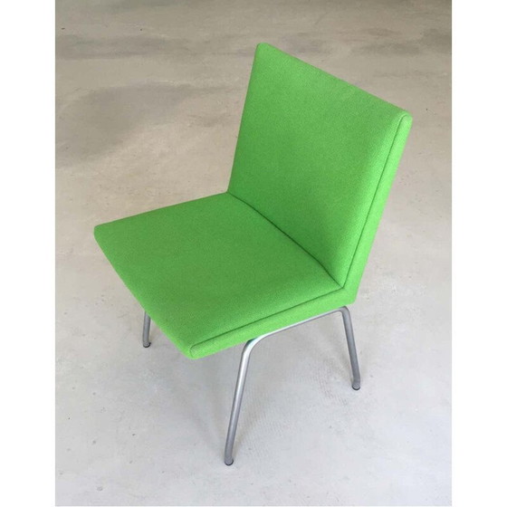 Image 1 of Chaise vintage en tissu de l'aéroport J. Wegner, Danemark 1960