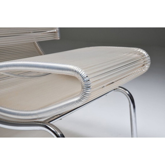 Image 1 of Paire de fauteuils vintage en chrome et plastique, 1960