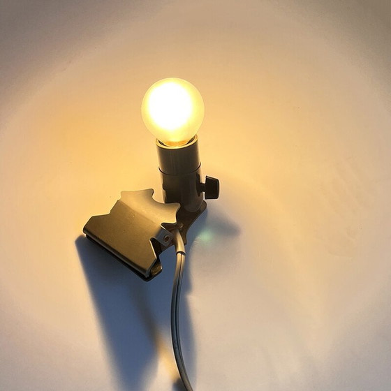 Image 1 of Lampe de chevet vintage à pince par Buchleseleuchte, Allemagne 1950
