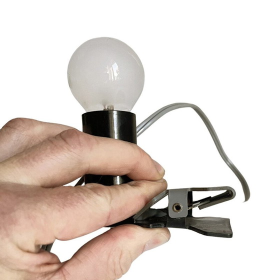Image 1 of Lampe de chevet vintage à pince par Buchleseleuchte, Allemagne 1950