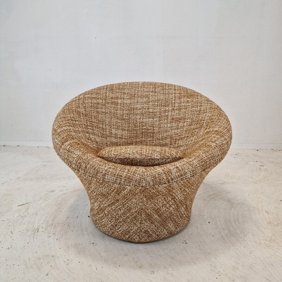 Image 1 of Fauteuil vintage en laine de champignon par Pierre Paulin pour Artifort, 1980